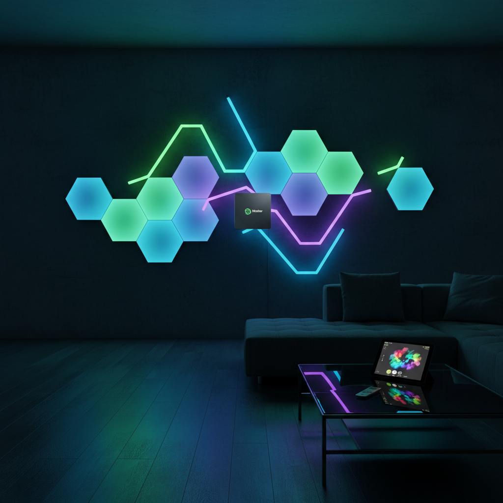 Nanoleaf lanceert vernieuwde Lines en Shapes met Matter-ondersteuning